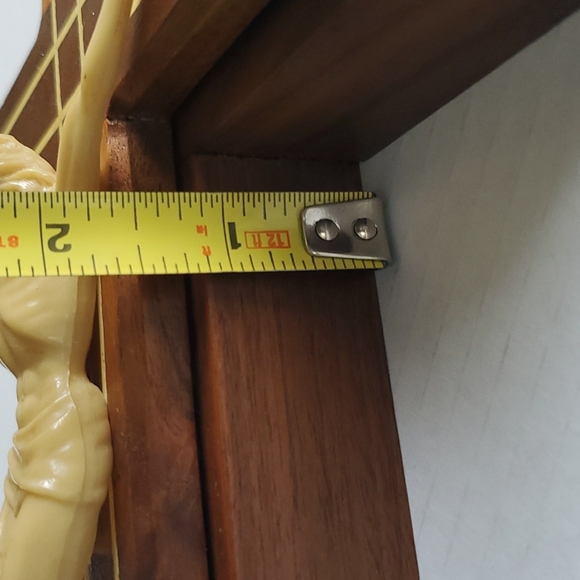 Vintage Wooden Crucifix Sick Call Last Rites - Picture 4 of 11